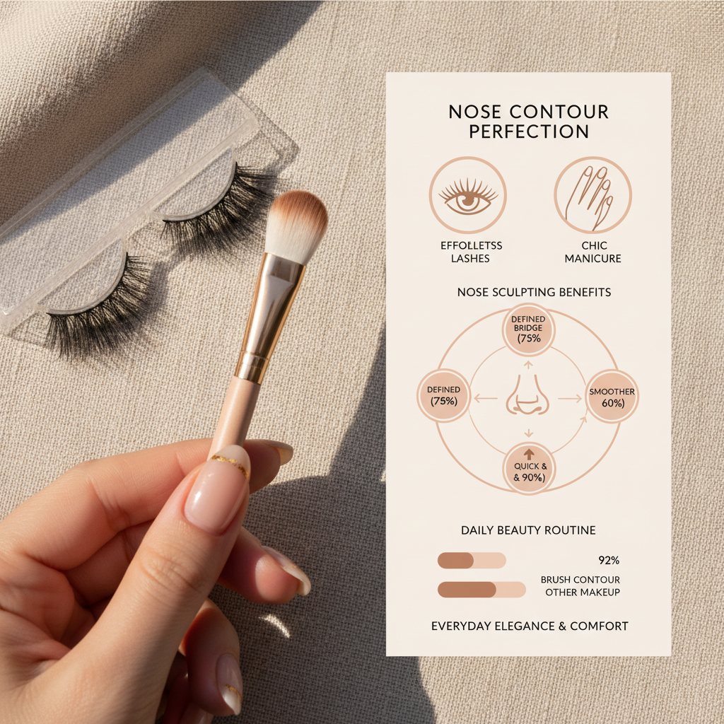 Mastering Nose Brush Contour Techniques For A Sculpted Look