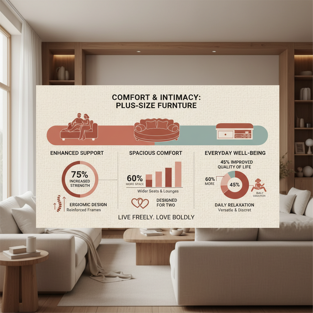 Comfortable Sex Furniture for Plus Size Bodies Support and Intimacy Solutions