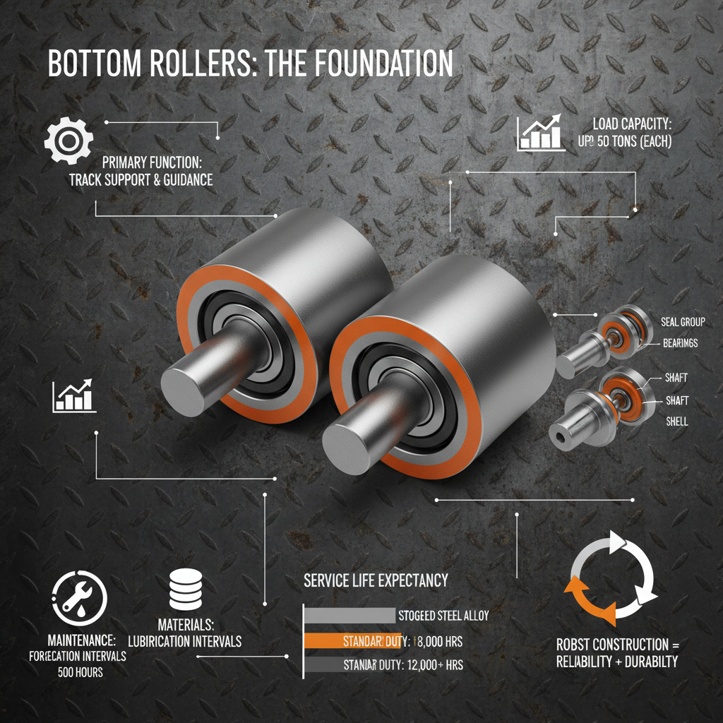 bottom rollers