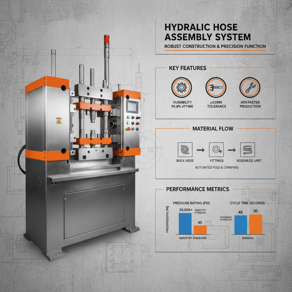 High Quality hydraulic hose assembly equipment