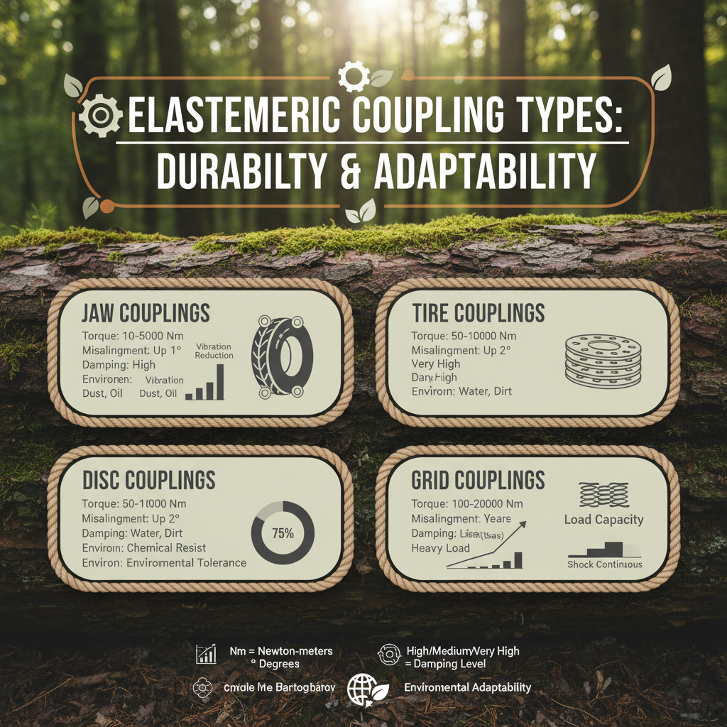 elastomeric coupling types