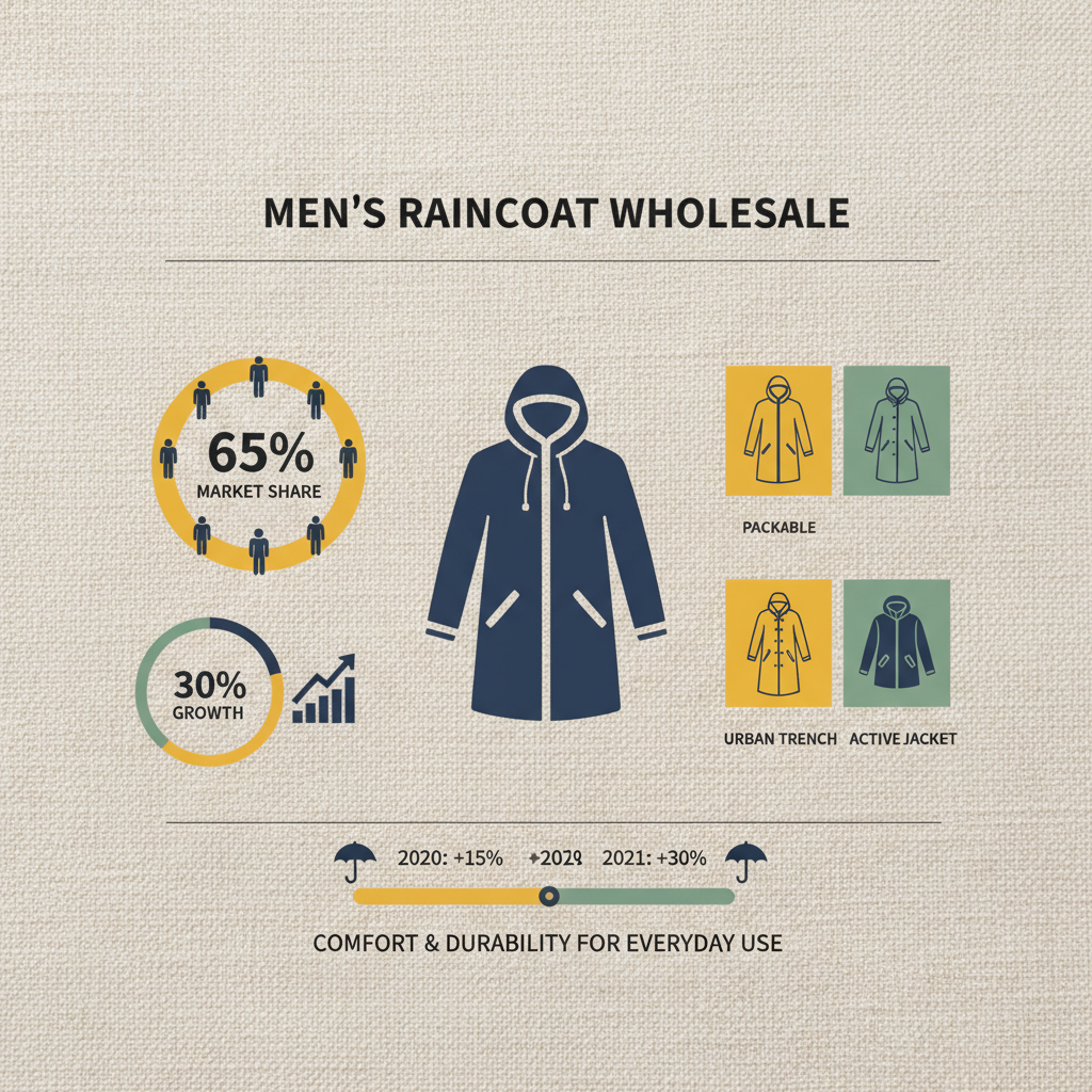 raincoat for men wholesale