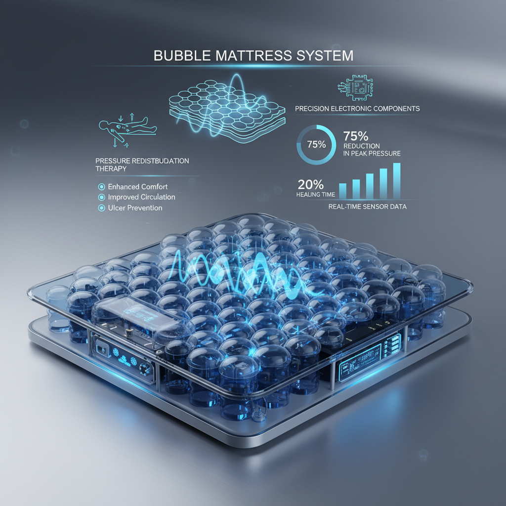 Experience Restful Sleep with the Innovative Bubble Mattress Design