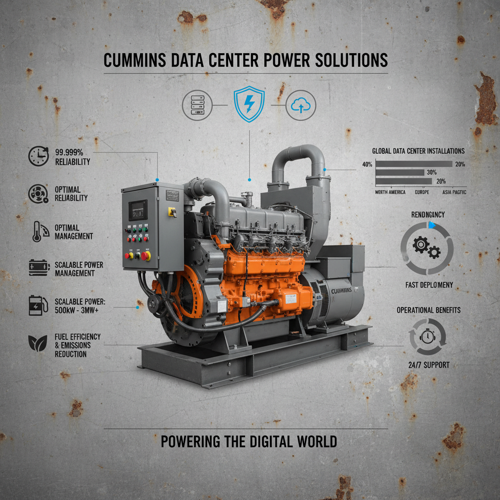cummins generator for data center Supplier
