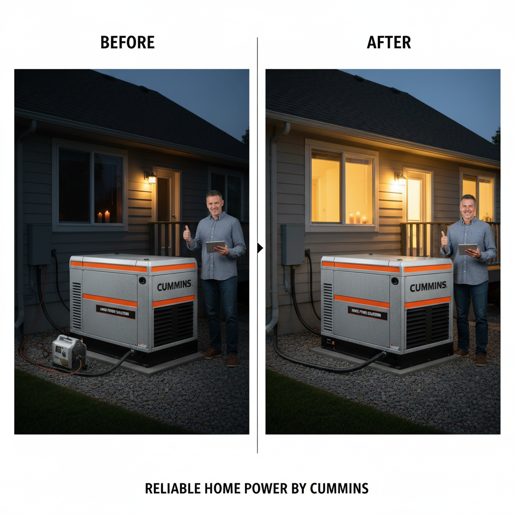 cummins diesel generator for home Supplier