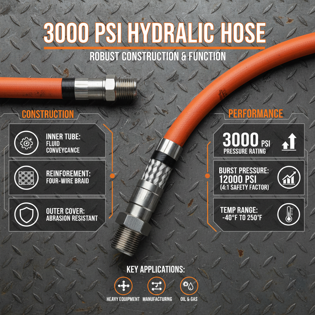 Comprehensive Guide to Selecting and Maintaining 3000 PSI Hydraulic Hose Systems