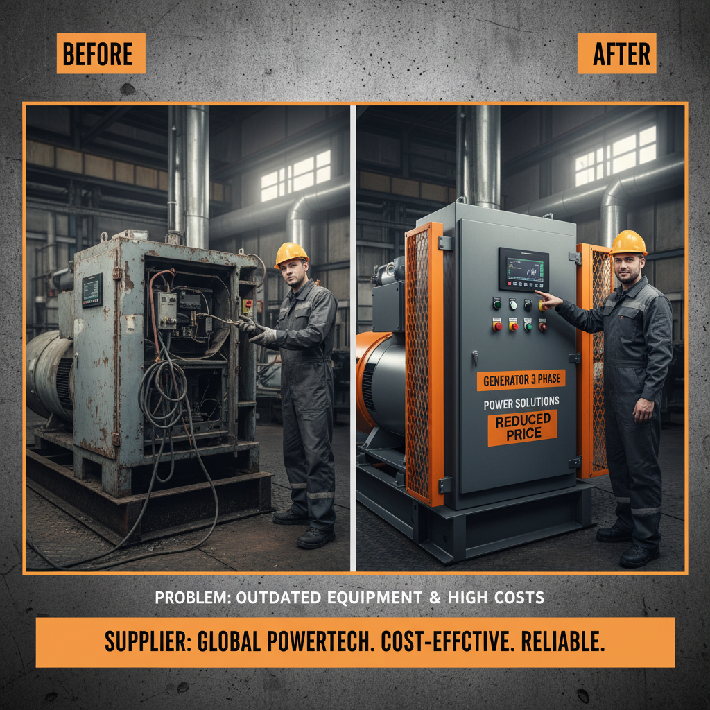 generator 3 phase price Supplier