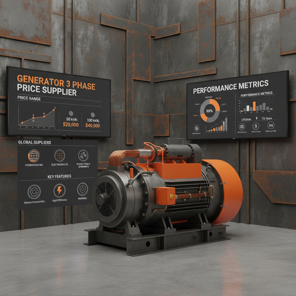 generator 3 phase price Supplier