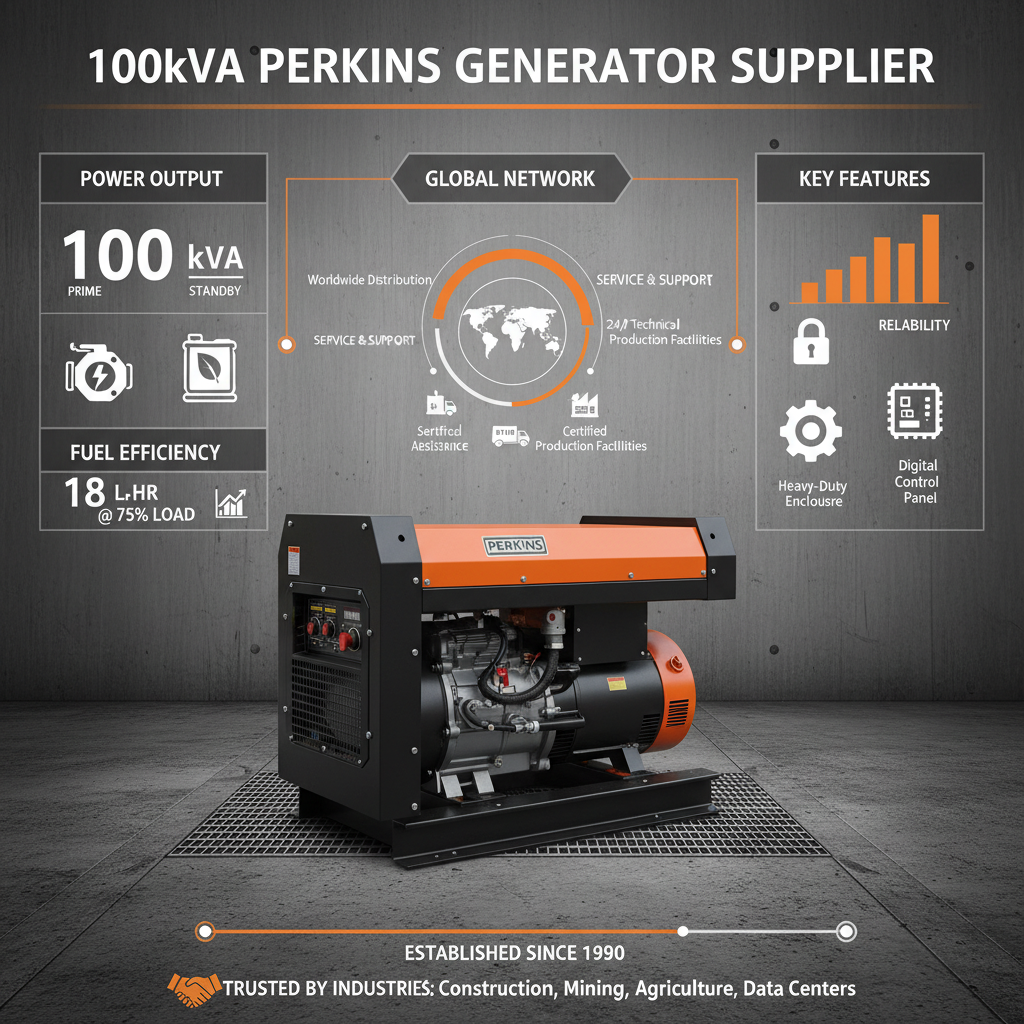 100kva perkins generator Supplier