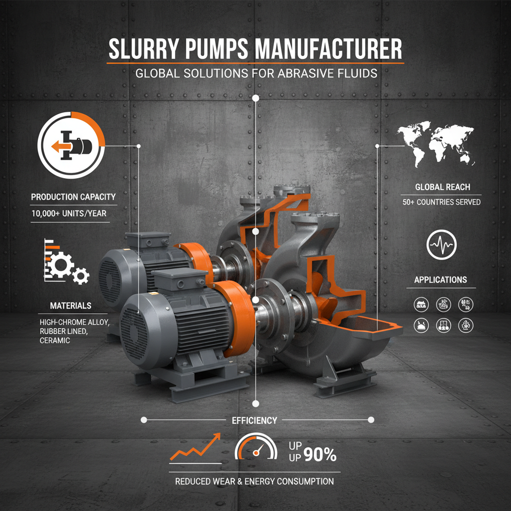 slurry pumps manufacturer