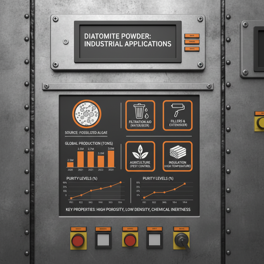 Exploring Diatomite Powder Properties Applications and Sustainable Sourcing