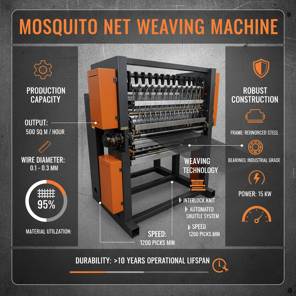Comprehensive Guide to Mosquito Net Weaving Machine Functionality and Selection