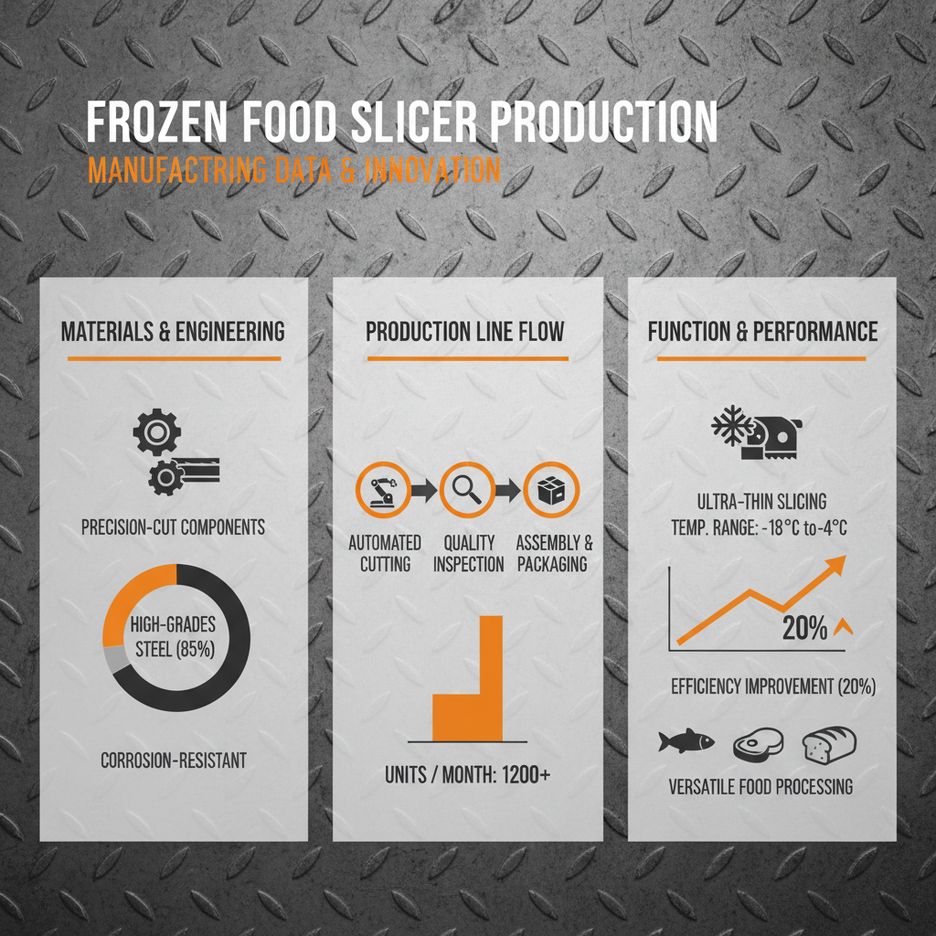 frozen food slicer Manufacture