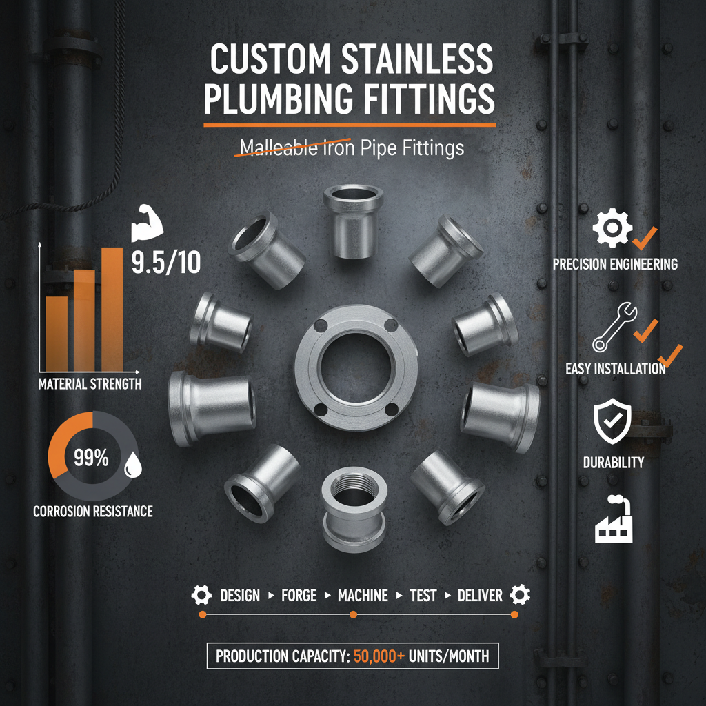 custom stainless plumbing fittings