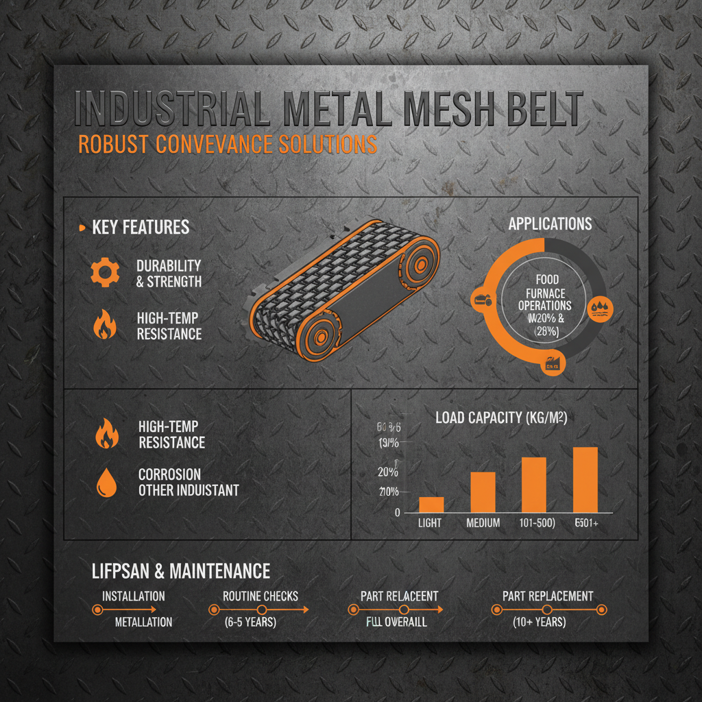 Metal mesh belt
