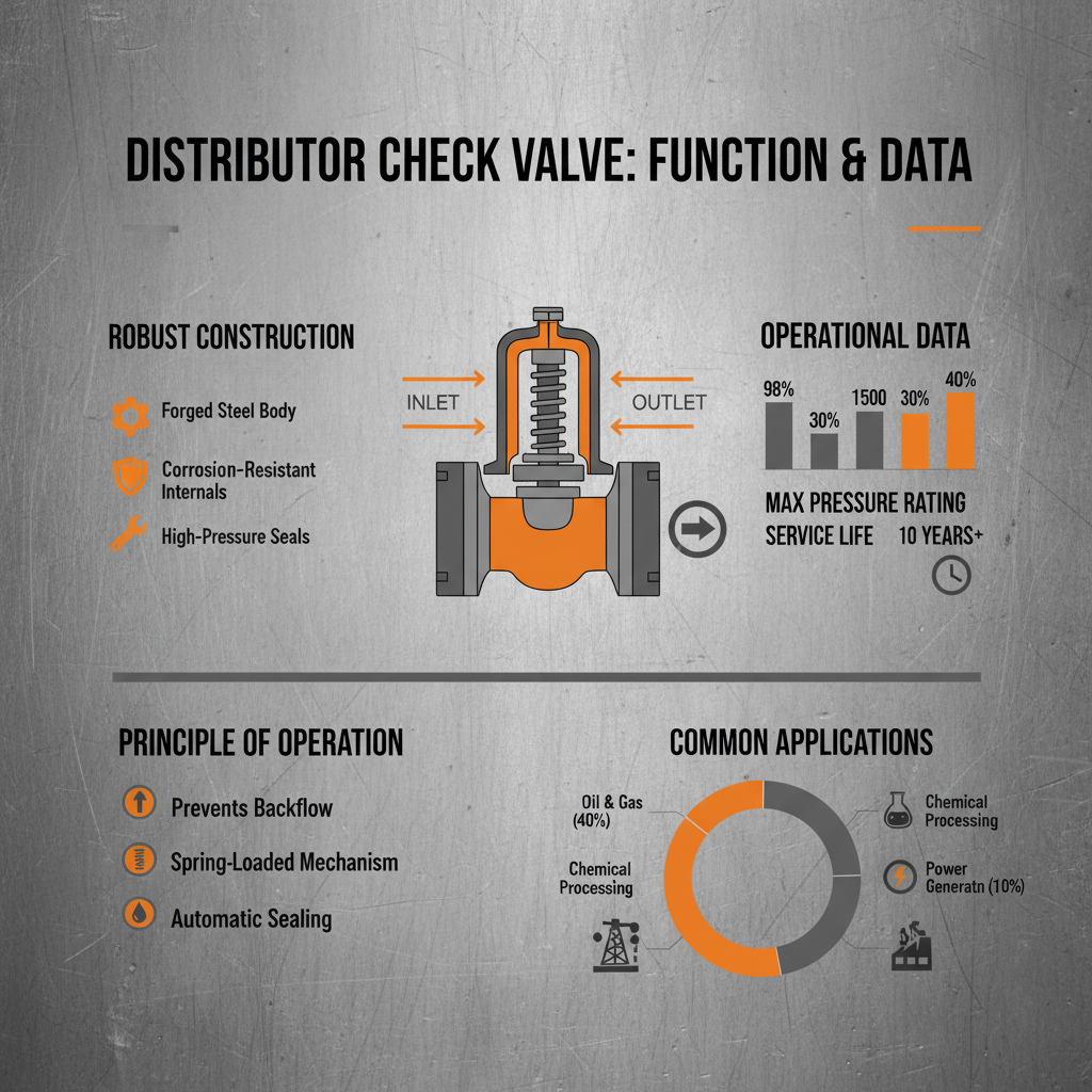 Optimizing Industrial Processes with High Performance Distributor Check Valve Solutions