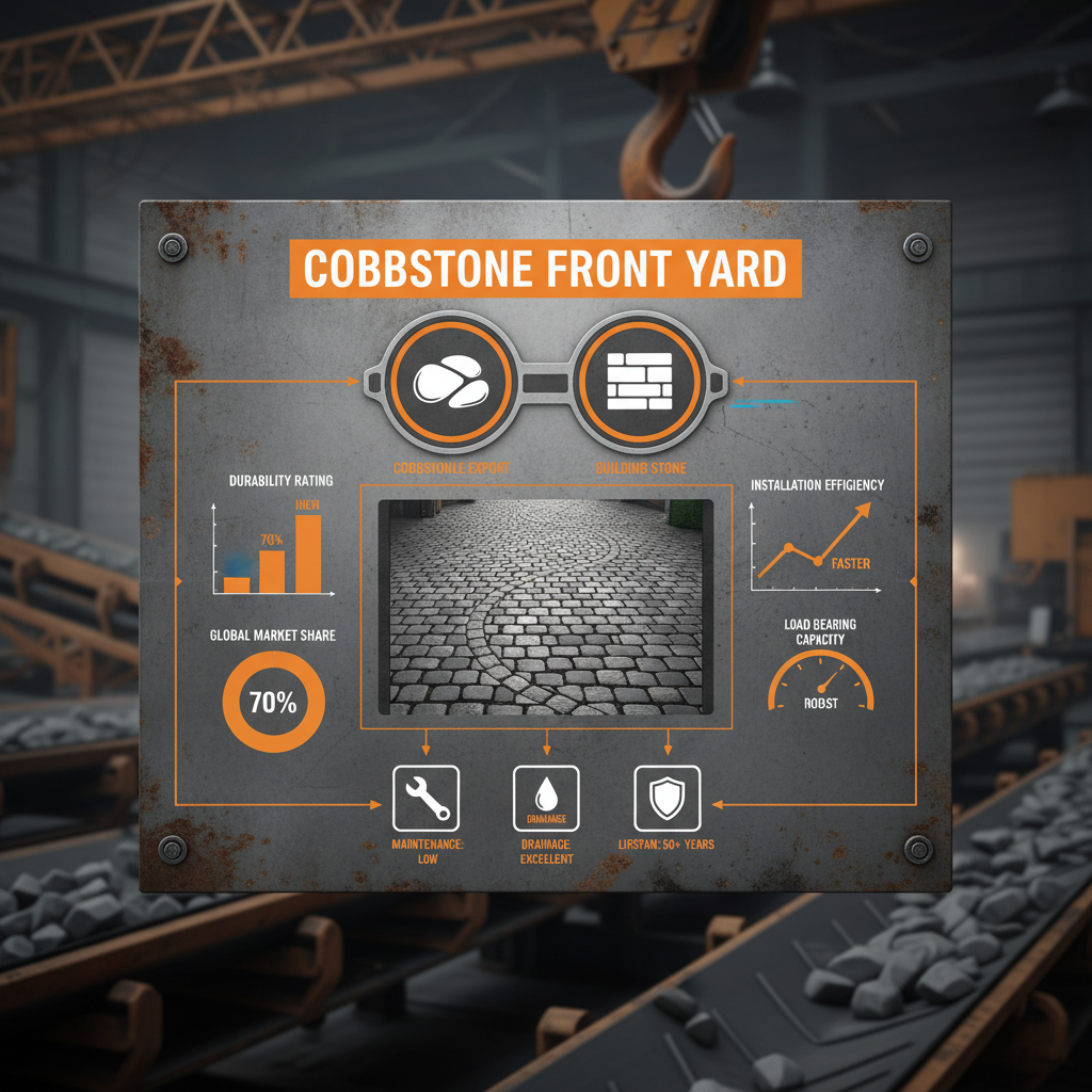 Enhance Your Curb Appeal with a Timeless Cobblestone Front Yard Design