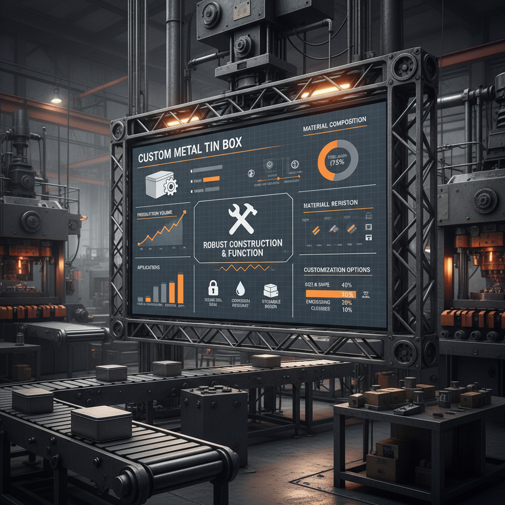 Exploring the Versatility and Benefits of Custom Metal Tin Box Packaging