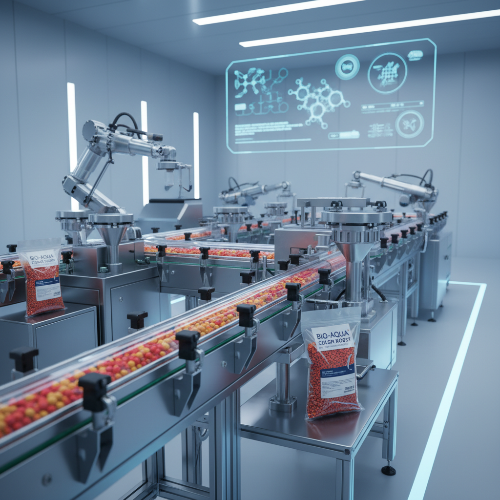 Optimizing Aquatic Brilliance with ColorEnhancing Fish Feed Solutions