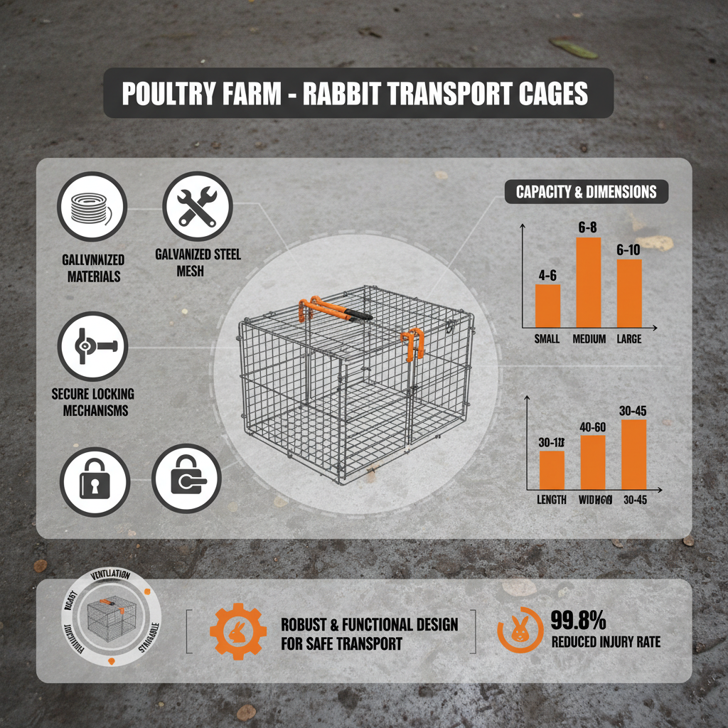 Optimizing Rabbit Transport Cages for Animal Welfare and Efficient Production