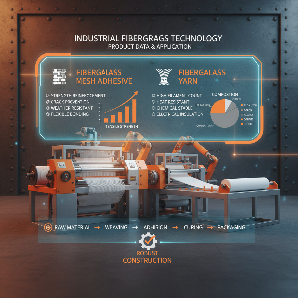 Fiberglass Mesh Adhesive Enhancing Structural Integrity and Durability