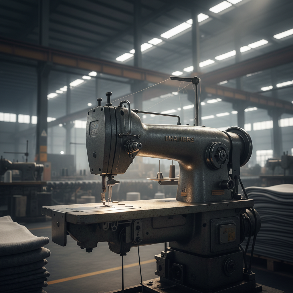 Optimizing Textile Production with a High Performance Sewing Machine with Double Needle