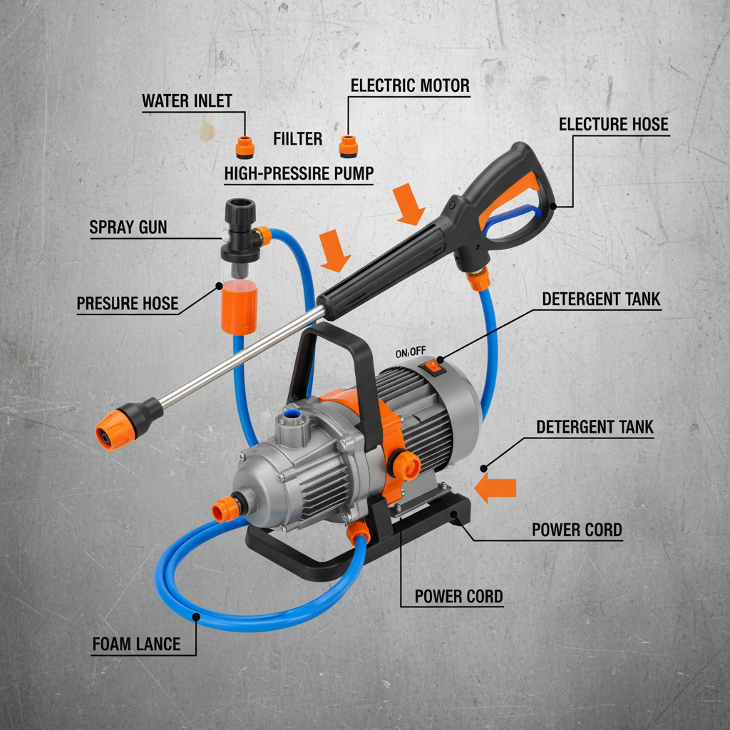 Affordable Budget Pressure Washer for Car Cleaning and Maintenance