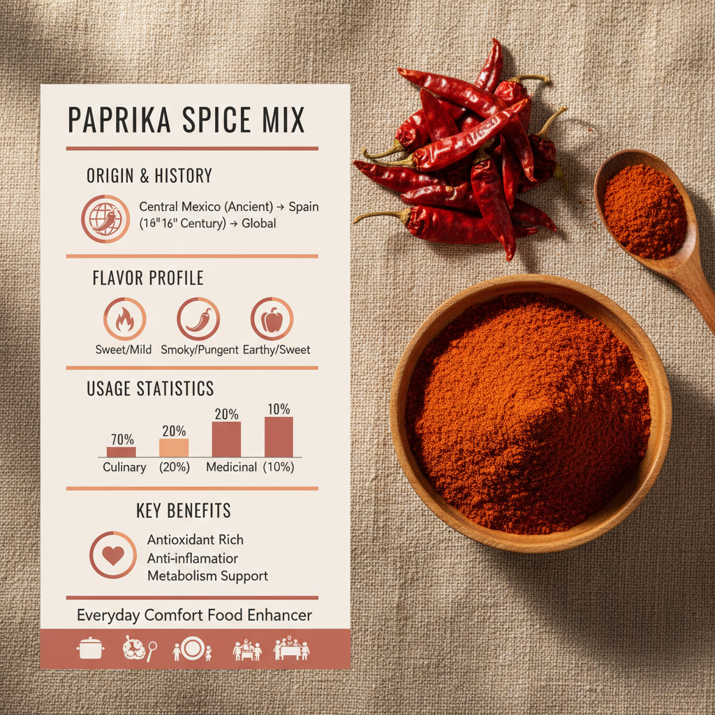 Exploring the World of Paprika Spice Mix A Comprehensive Guide