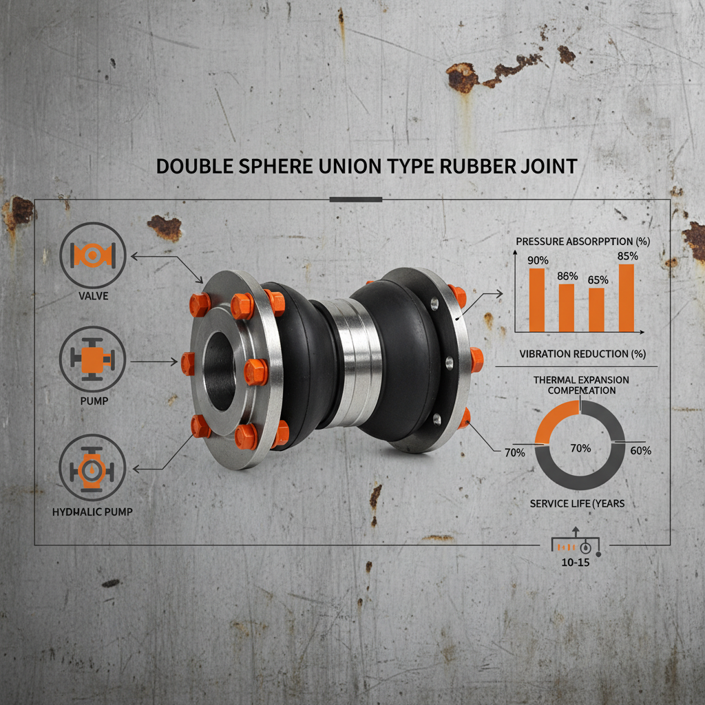 Double Sphere Union Type Rubber Joint Solutions for Industrial Piping Systems