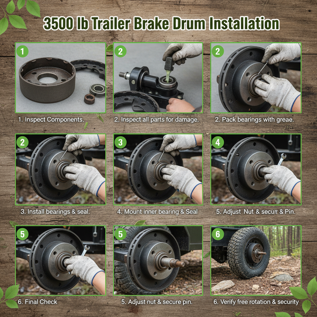 Comprehensive Guide to 3500 lb Trailer Brake Drum Performance and Maintenance