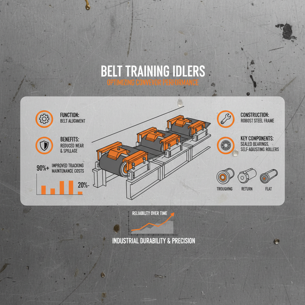 Optimizing Conveyor Systems with Advanced Belt Training Idlers