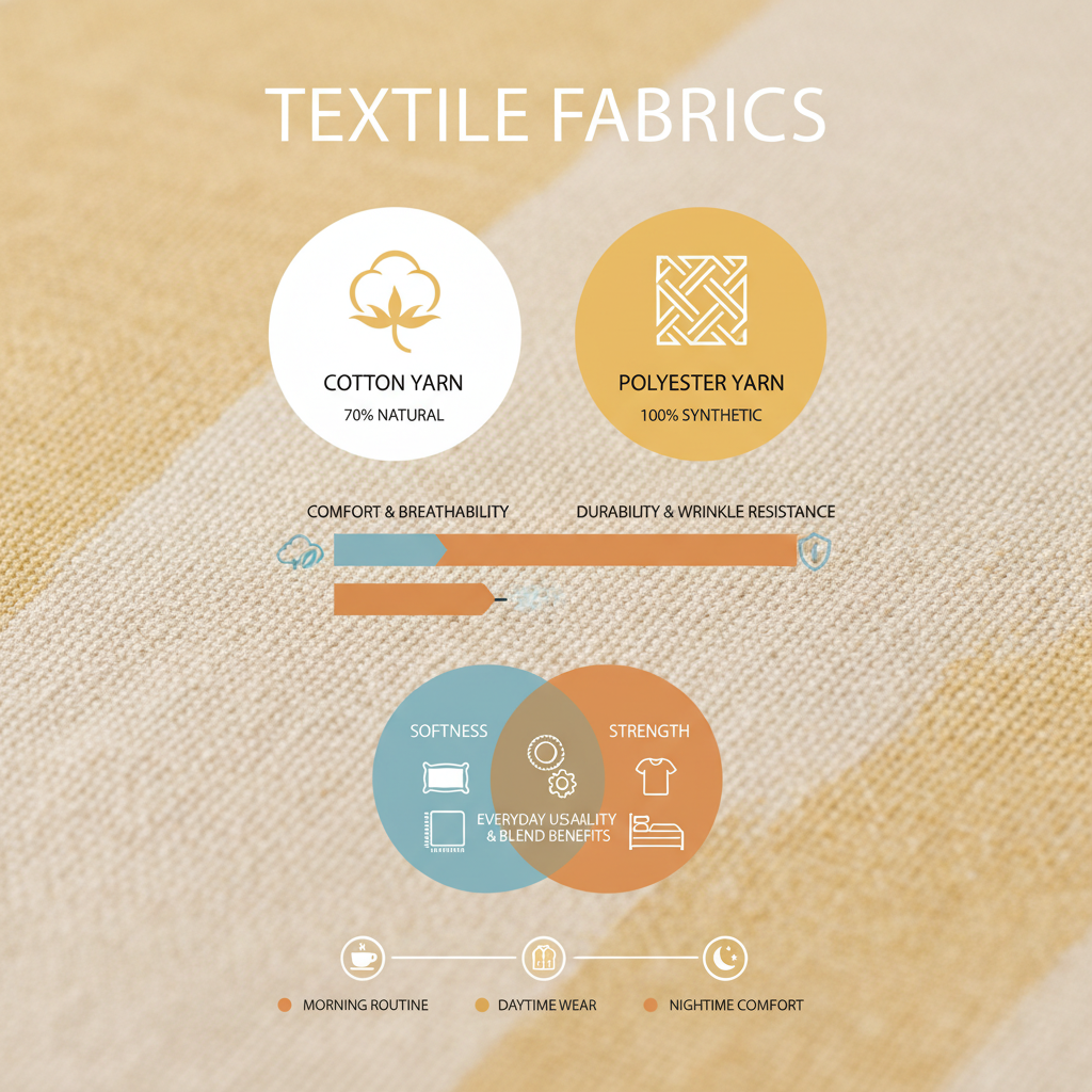 Exploring the Significance of Cotton and Polyester Yarn in Modern Textiles