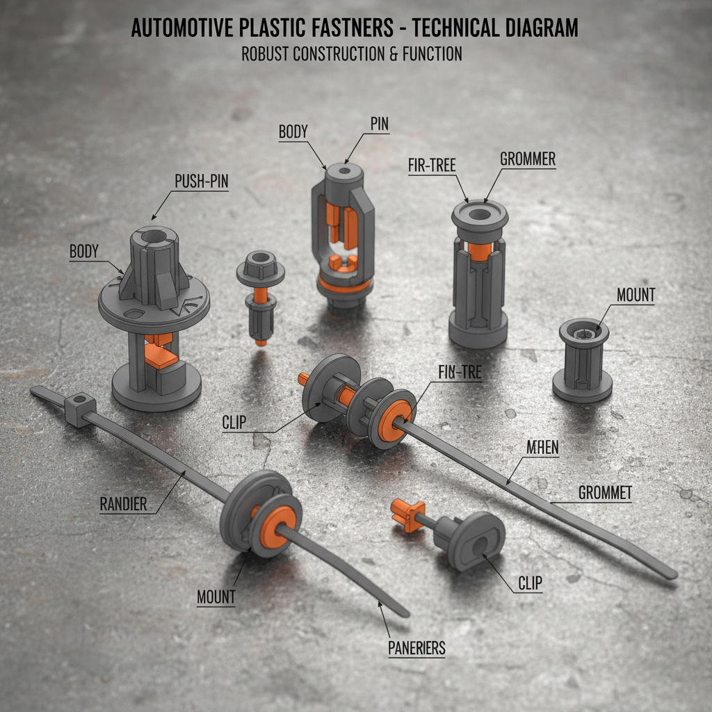 Revolutionizing Automotive Design with Advanced Automotive Plastic Fasteners