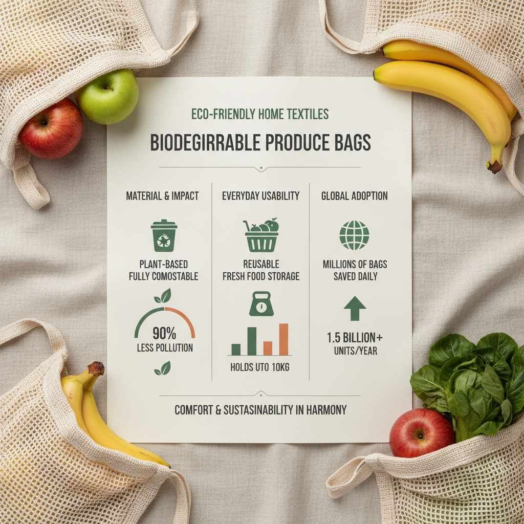 The Rise of Biodegradable Produce Bags for Sustainable Food Packaging