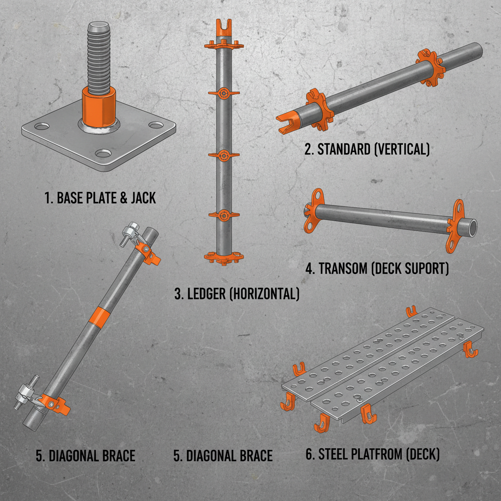 Understanding the Crucial Main Parts of Scaffolding for Modern Infrastructure