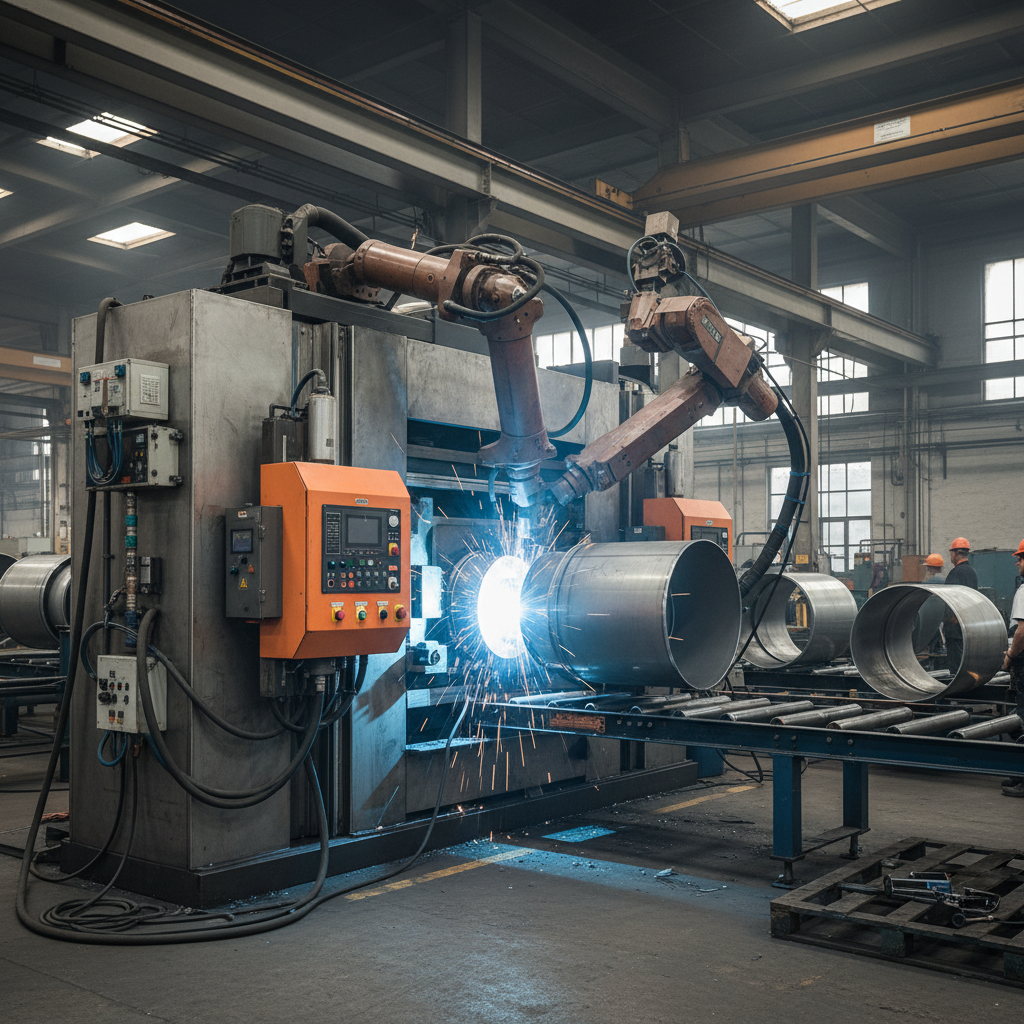 Revolutionizing Metal Container Manufacturing with Automatic Pneumatic Welding Machine