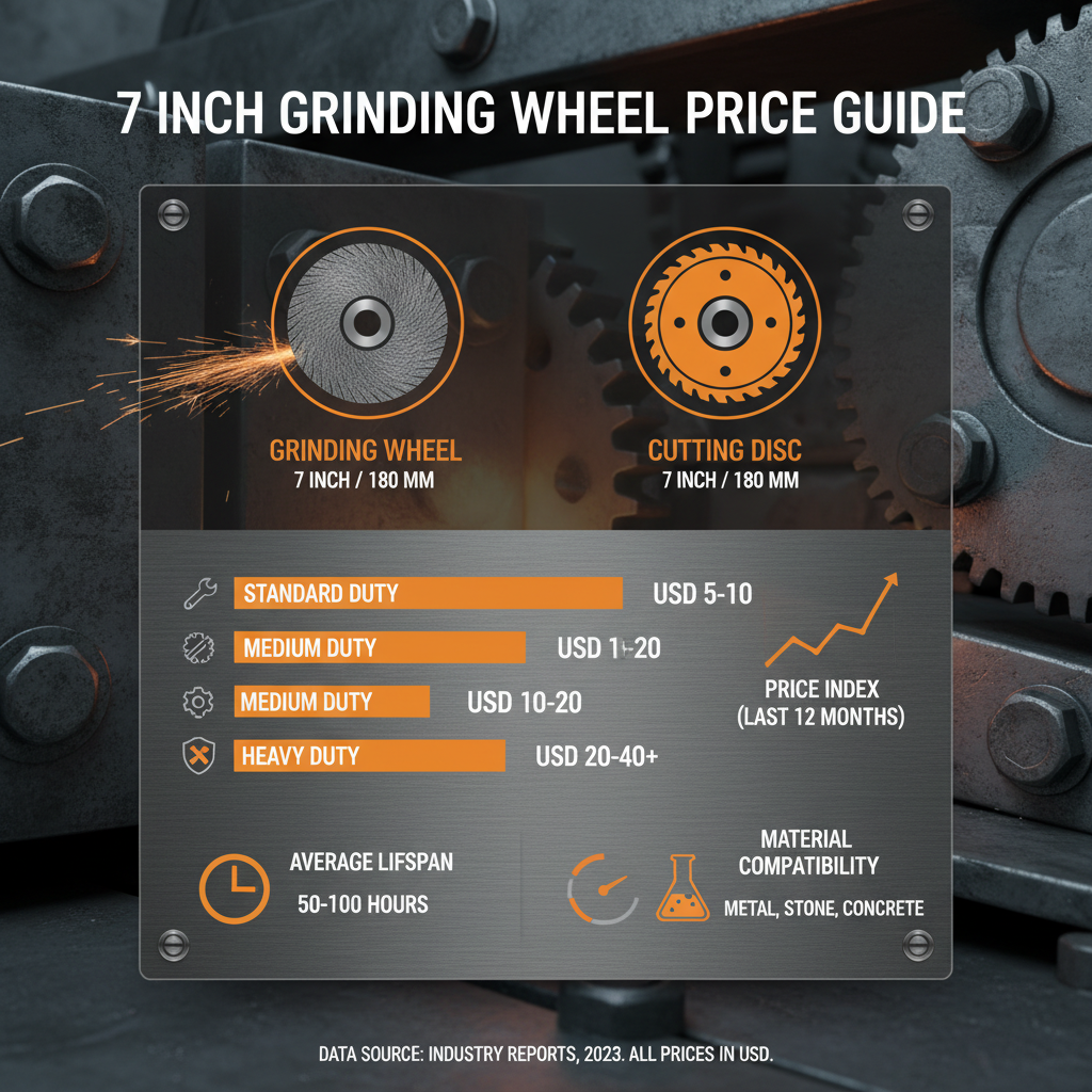 Understanding 7 Inch Grinding Wheel Price Trends and Optimization Strategies