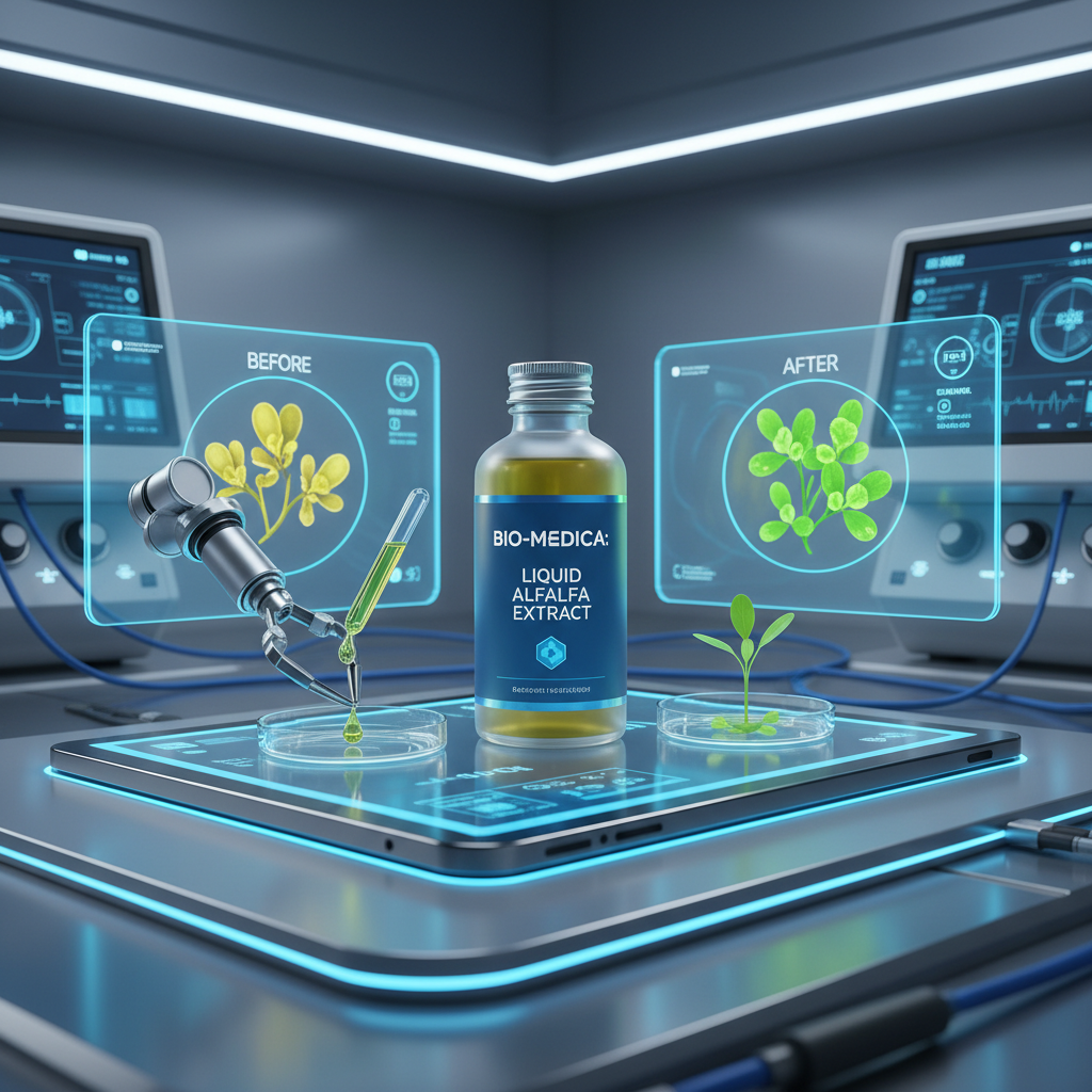 Exploring the Benefits and Applications of Liquid Alfalfa Extract for Wellness