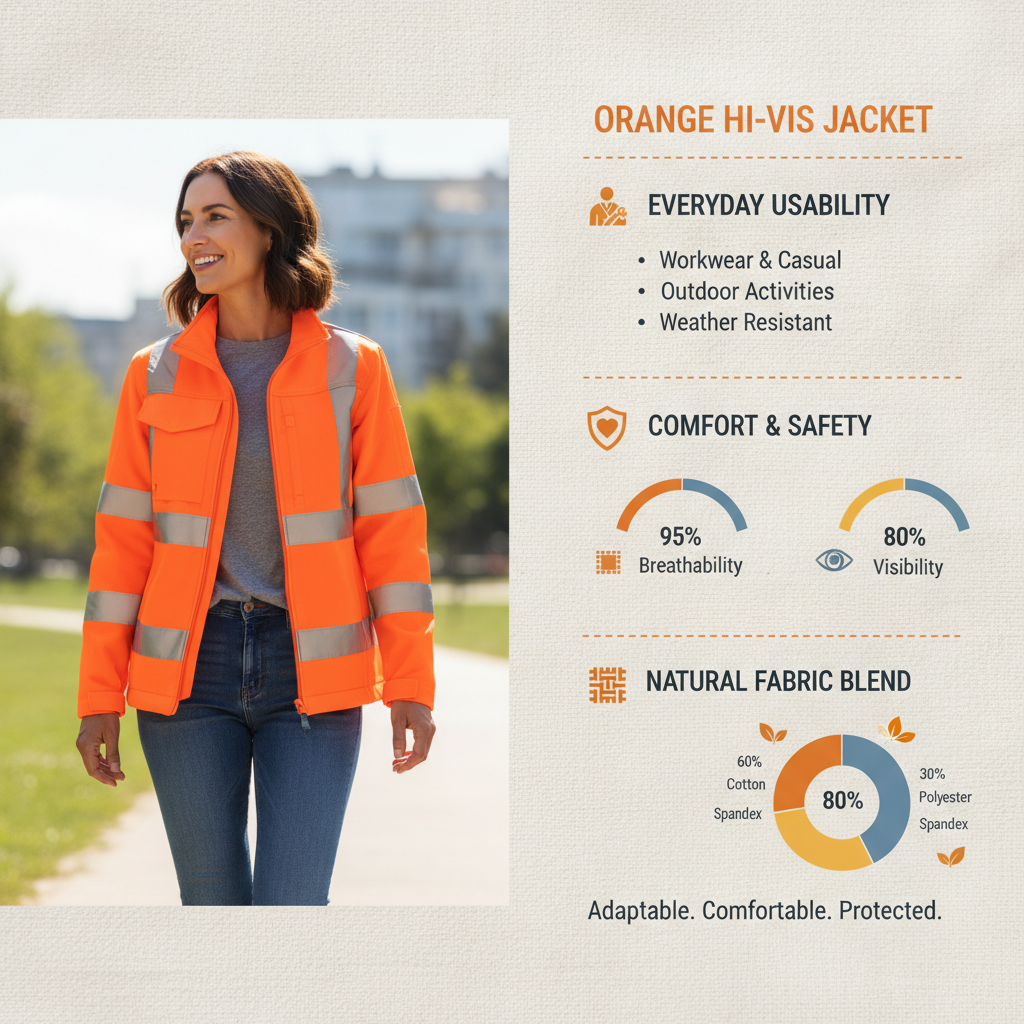 The Essential Role of Orange Hi Vis Jackets in Workplace Safety and Risk Reduction