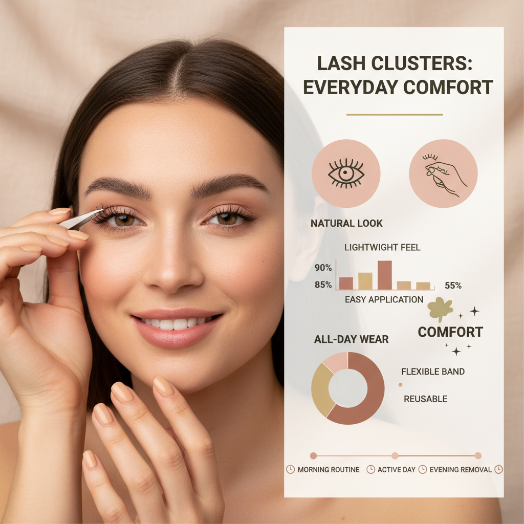 Exploring the Rise of Eyelash Clusters in Modern Beauty Routines