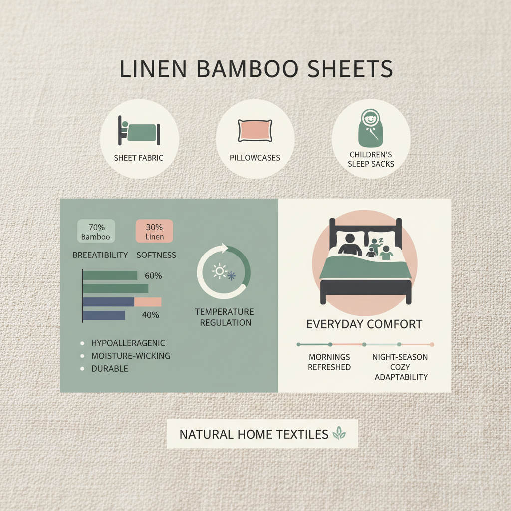 Experience the Luxurious Comfort of Premium linen bamboo sheets for a Better Sleep