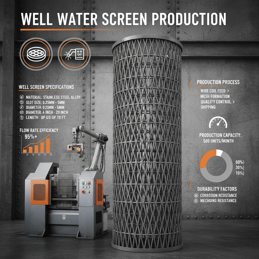 Optimizing Water Well Systems with Advanced Well Water Screen Technology