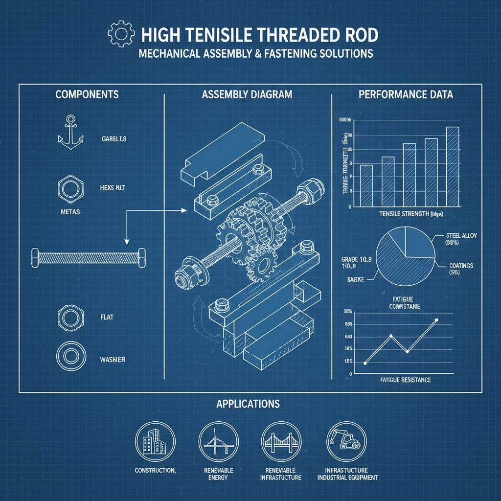 High Tensile Threaded Rod For Robust Industrial and Construction ...