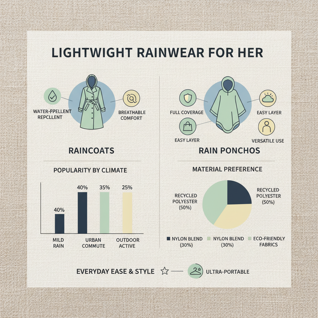 Explore the Versatility of Lightweight Raincoats for Women's Outdoor Adventures