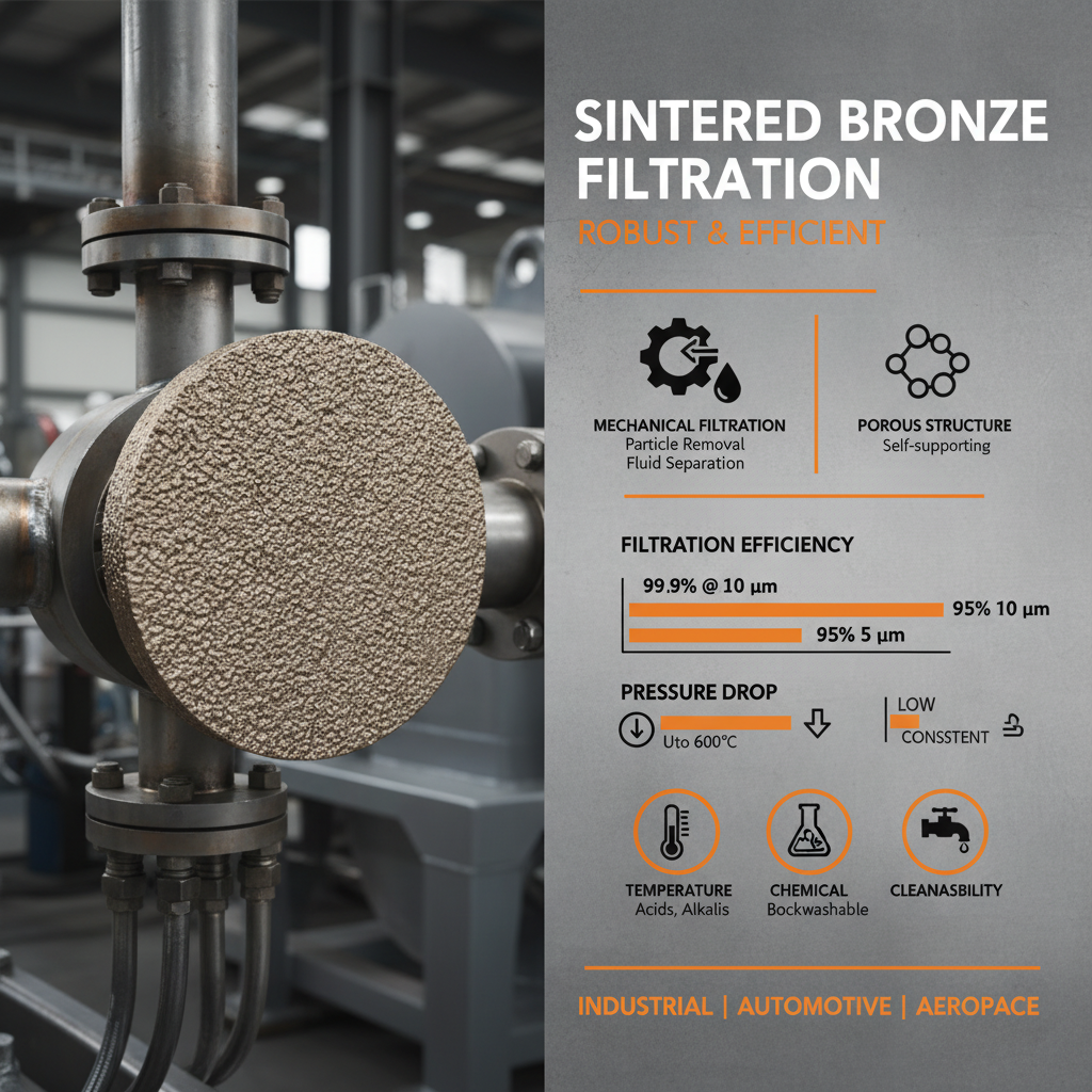 Advancements in Sintered Bronze Filter Disc Technology and Industrial Applications