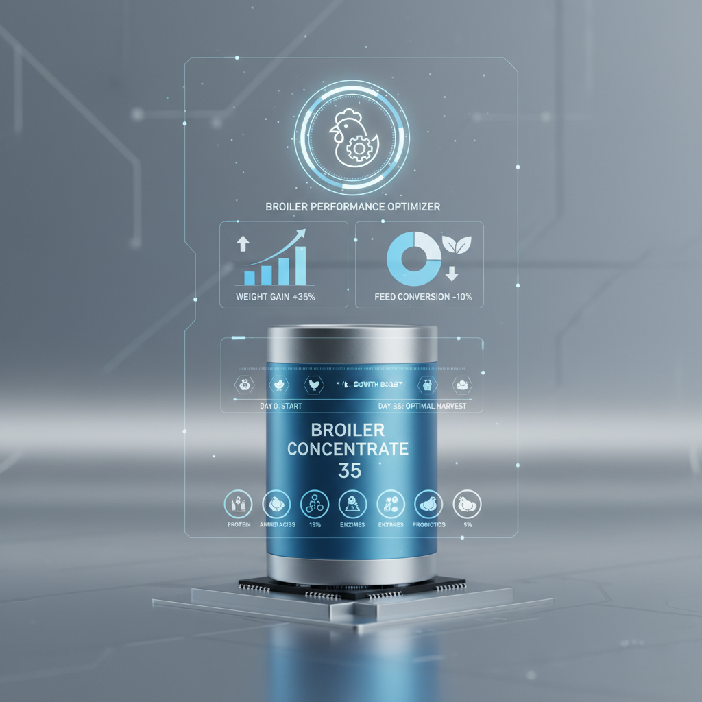 Optimizing Broiler Performance with Broiler Concentrate 35 A Comprehensive Guide