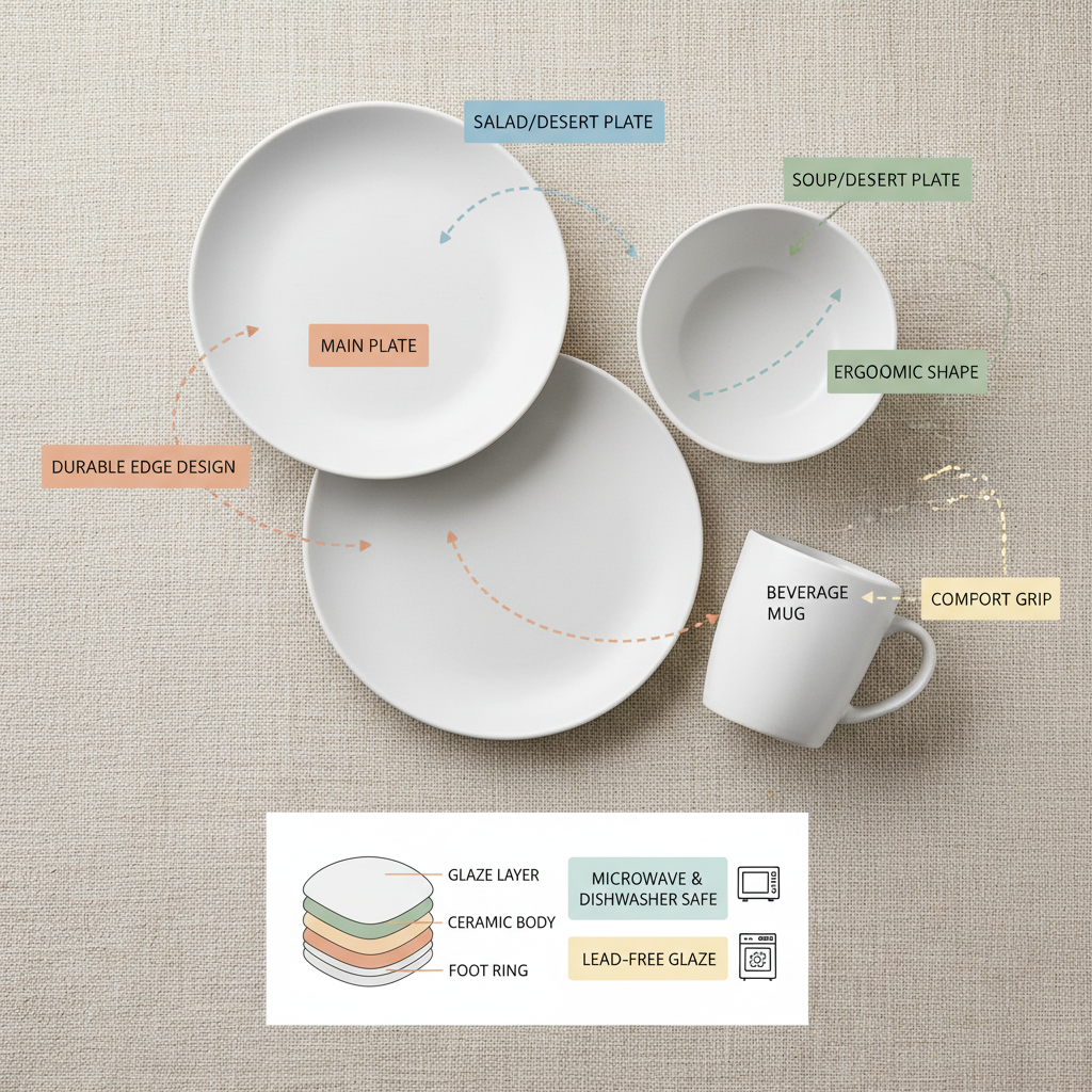 Exploring the World of Ceramic Dinnerware Its Applications and Future Trends