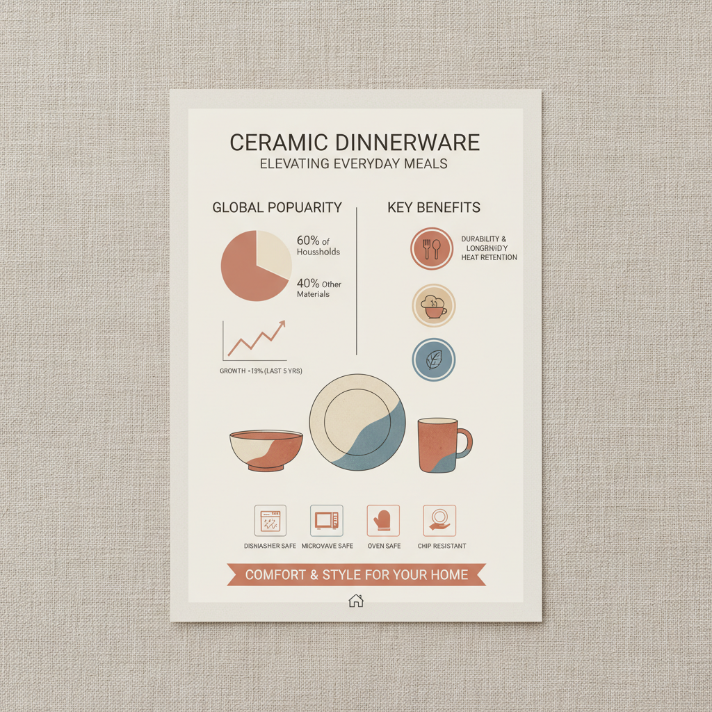 Exploring the World of Ceramic Dinnerware Its Applications and Future Trends