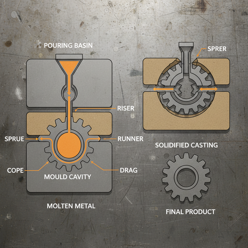 Exploring the Sand Mould Casting Process and its Modern Manufacturing Applications