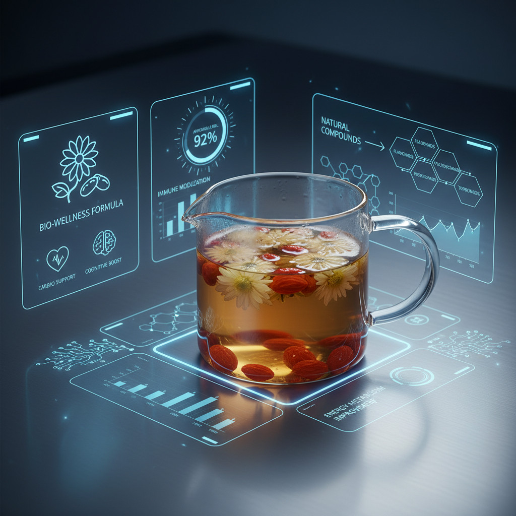 Exploring the Health Benefits of Chrysanthemum Tea with Goji Berries